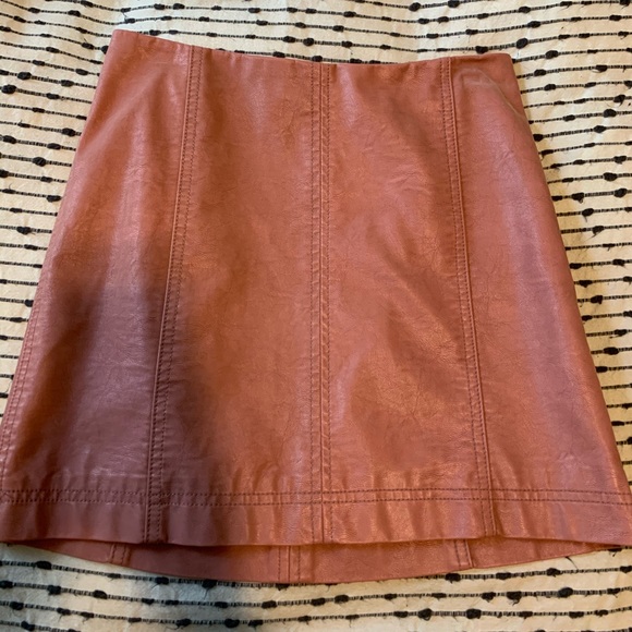 Free People Suede Skirt - Picture 2 of 3